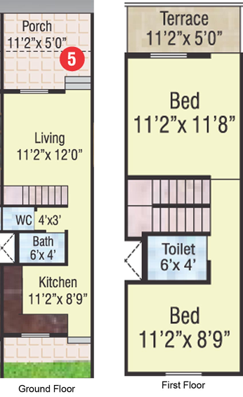 2 BHK House/Villa in Surya Daffodils in Deolali Gaon, Nashik - Image 591773