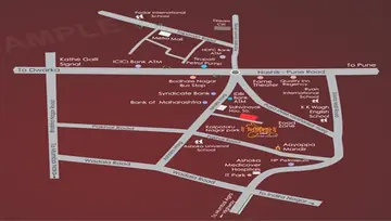 Location of Atharva Sidheshwar Residency - Image 71843