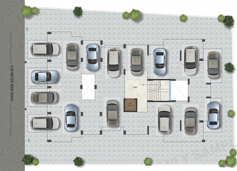 Master Plan of Atharva Sidheshwar Residency in Ashoka Marg, Nashik - Image 71845