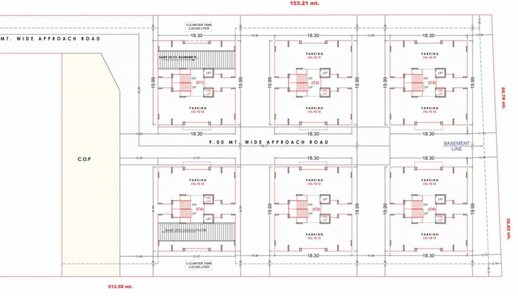 Master Plan of Heer Skynand Heights 2 in Sarthana Jakat Naka, Surat - Image 71636