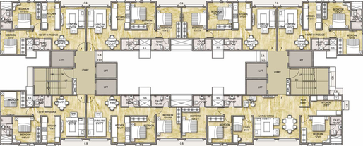 Floor Plan of Starwing Kaatyayni Heights in Andheri East, Mumbai - Image 23993