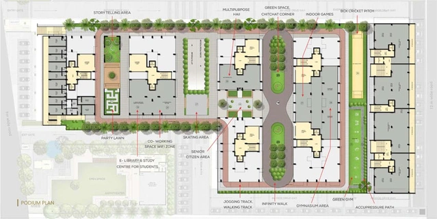 Master Plan of Dhatrak Avadh Utopia in Panchavati, Nashik - Image 113483