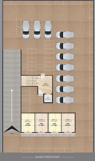 Master Plan of Fourth Dimension Ishna in Adgaon, Nashik - Image 71807