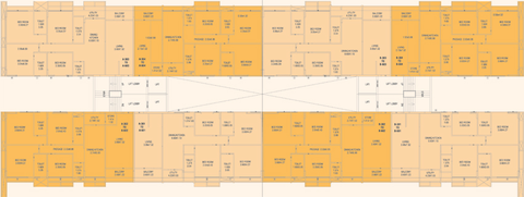 Floor Plan of Raamah Spectraa in Alkapuri, Vadodara - Image 101944