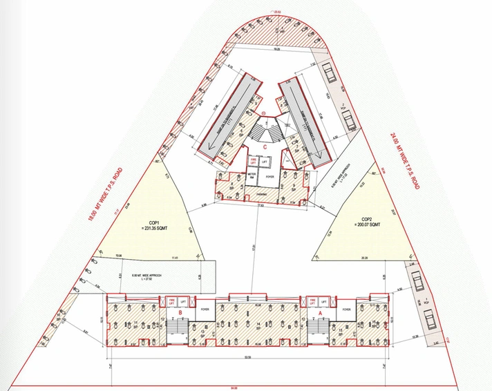 Master Plan of Builtology The Residence in Pal, Surat - Image 70888