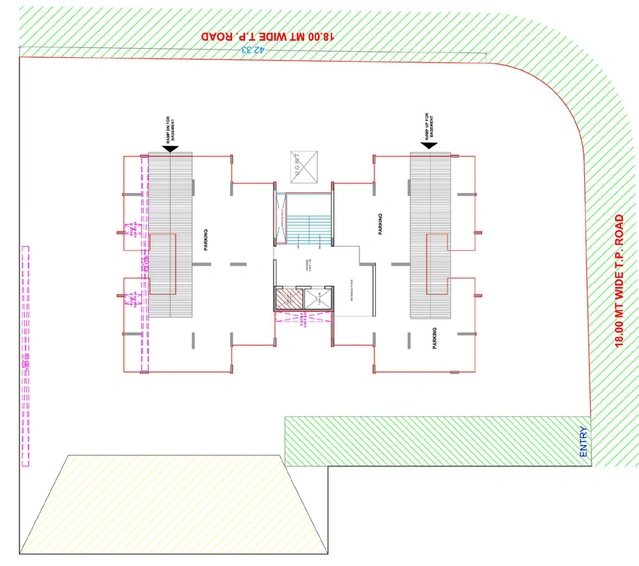 Master Plan of Dobariya Avkash 2 in Dabholi, Surat - Image 71652