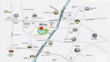 Location of Vishwa Lake Iksa - Image 72457