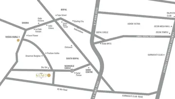 Location of Charming Visva Kunj 2 - Image 72881
