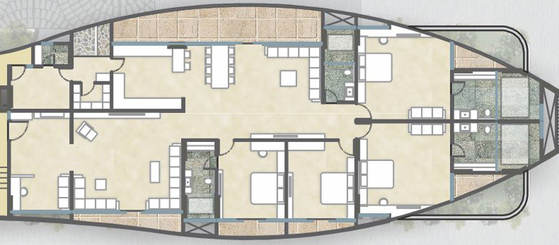 4 BHK Flat in Neptune Greenwoods Infinity in Alkapuri, Vadodara - Image 586689