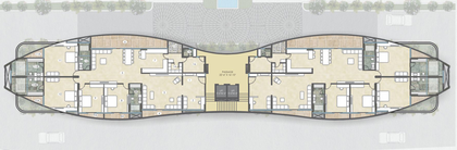Master Plan of Neptune Greenwoods Infinity in Alkapuri, Vadodara - Image 70610