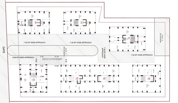 Master Plan of Nikunj Mithila Palace in Mota Varachha, Surat - Image 71452