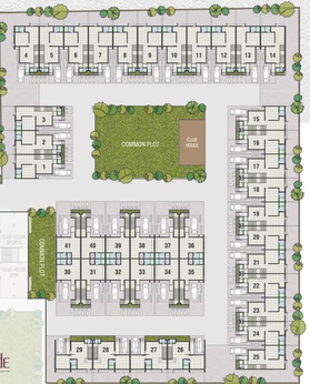 Master Plan of Suryam Placid in Vastral, Ahmedabad - Image 72084