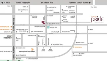 Location of Suryam Pride - Image 72038