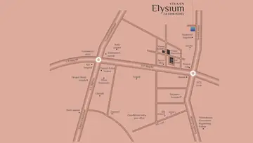 Location of Vivaan Elysium - Image 73492