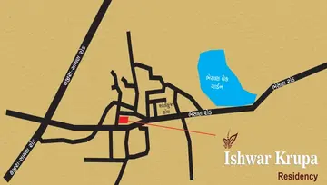 Location of Ajit Ishwar Krupa Residency - Image 71685