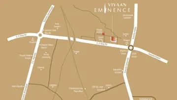 Location of Vivaan Eminence - Image 73505