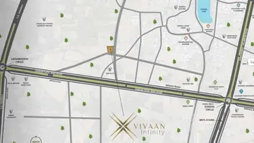 Location of Vivaan Infinity - Image 73516