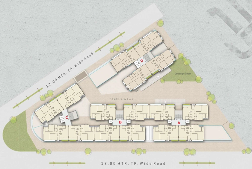 Master Plan of Samanvay Samipya in Harni, Vadodara - Image 71043