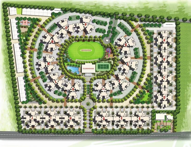 Master Plan of Amit Eka in Pathardi Phata, Nashik - Image 70398
