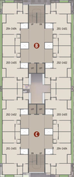 Floor Plan of Vivaan Orbit in Zundal, Ahmedabad - Image 73528