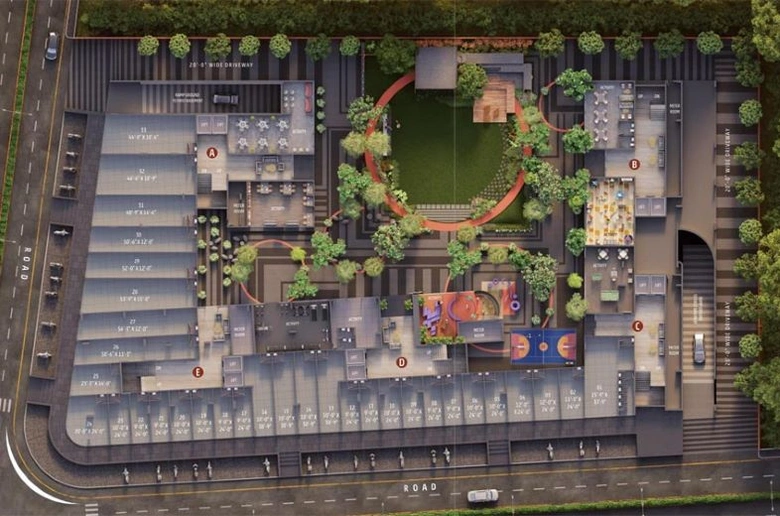 Master Plan of Vivaan Orbit in Zundal, Ahmedabad - Image 73529