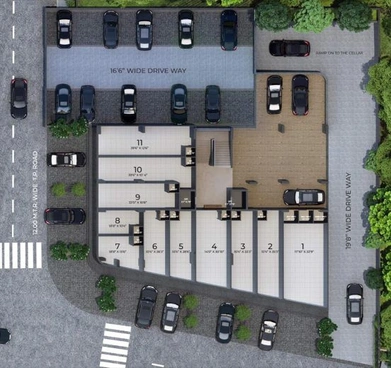 Master Plan of Vivaan Solitaire in Zundal, Ahmedabad - Image 70430