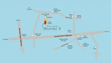 Location of Roongta Shree Tirumala Bhumika B - Image 72546