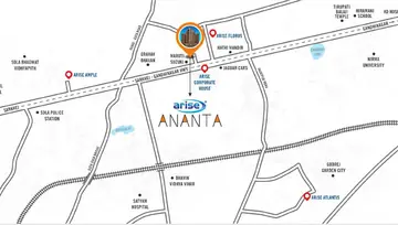 Location of Arise Ananta - Image 70449
