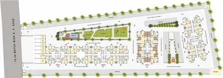 Master Plan of Samraat Gokuldham in Panchavati, Nashik - Image 70481