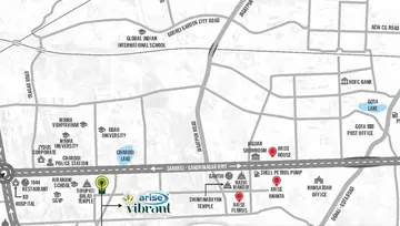 Location of Arise Vibrant - Image 73607