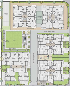 Master Plan of Arise Western in Sola, Ahmedabad - Image 73556
