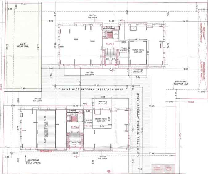 Master Plan of VG Shivansh Heights in Adajan, Surat - Image 71410