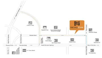 Location of Sanklecha The Metrozone - Image 72135