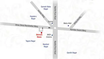 Location of Morya Shriram Niwas - Image 71861
