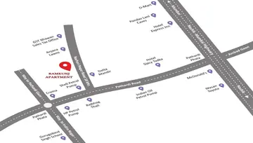 Location of Shubham Ramkunj Apartment - Image 70563