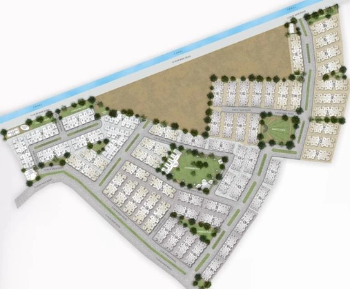 Master Plan of Aroma Kesar City in Moraiya, Ahmedabad - Image 73965
