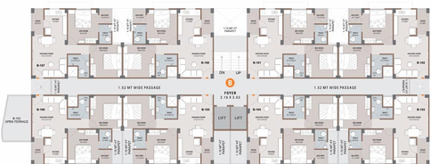 Floor Plan of Aroma Aakruti Status 2 in Vatva, Ahmedabad - Image 72713