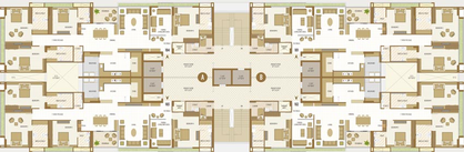 Floor Plan of Lionarc The Altitude in Bhadaj, Ahmedabad - Image 106736