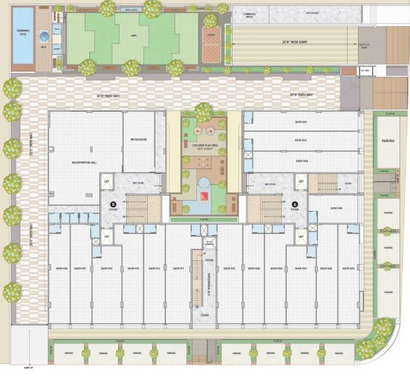 Master Plan of Lionarc The August in Bhadaj, Ahmedabad - Image 72873