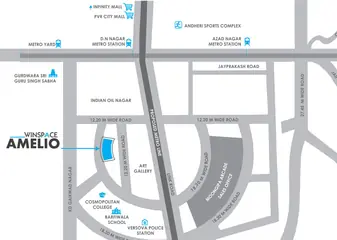 Location of Winspace Amelio - Image 24397