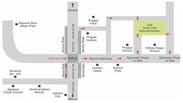 Location of Vastu City Rameshwaram Phase 2 - Image 74294