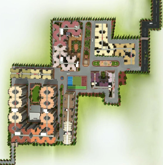 Master Plan of Laabham Residency in Pipliyahana, Indore - Image 74280