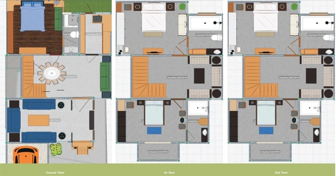 5 BHK House/Villa in Bhairav Deep Chitra Park in Pipliyahana, Indore - Image 596292