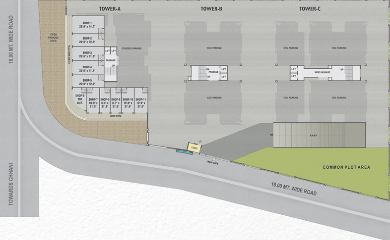 Master Plan of Krishna Planet in Chhani, Vadodara - Image 73686