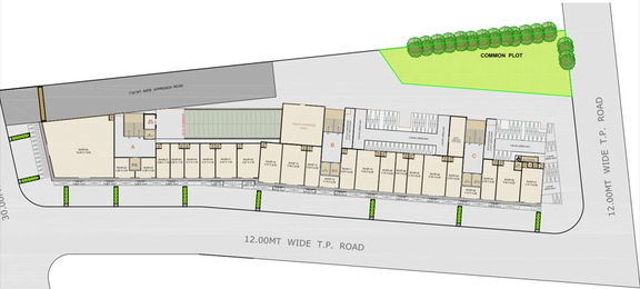 Master Plan of Satyagrah The Atlantis 2 in Zundal, Ahmedabad - Image 73547