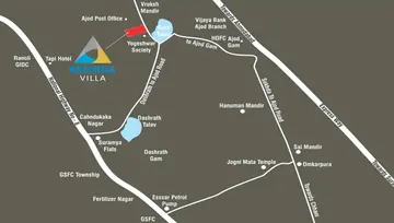 Location of Krishna Villa - Image 103500