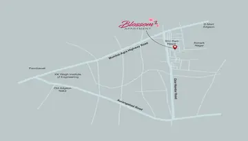 Location of Kanaklaxmi Blossom Apartment - Image 71814