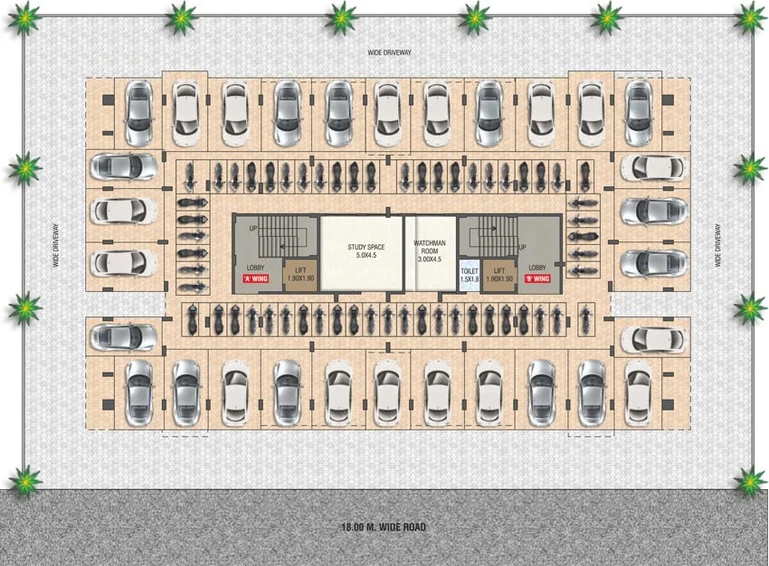 Master Plan of Jyoti Empire in Jail Road, Nashik - Image 72532