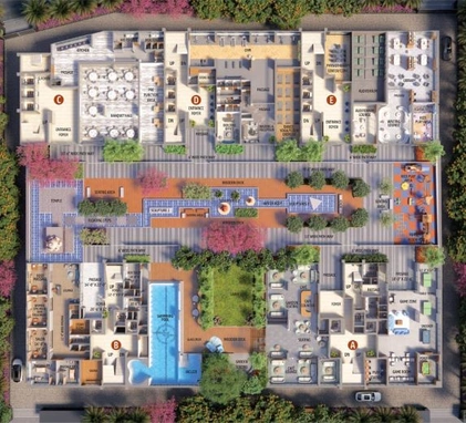 Master Plan of Palak The Bellagio in Ambli, Ahmedabad - Image 73221