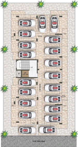 Master Plan of Siddhesh Heights in Ashoka Marg, Nashik - Image 71870